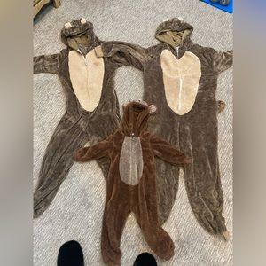 3 Bears Halloween costumes